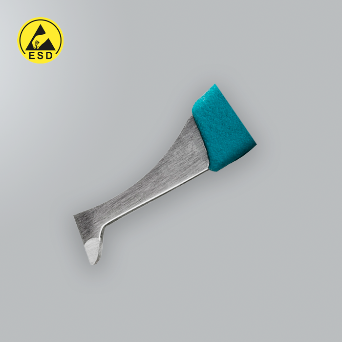 Erem E15AGW Ergonomic Tweezers ESD, Close Up Erem E15AGW Ergonomic Tweezers ESD, Close Up